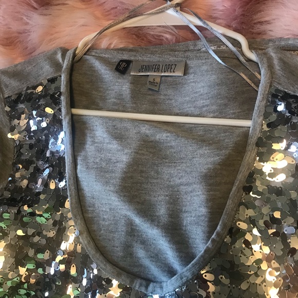 Fun silver shirt! - Picture 3 of 3